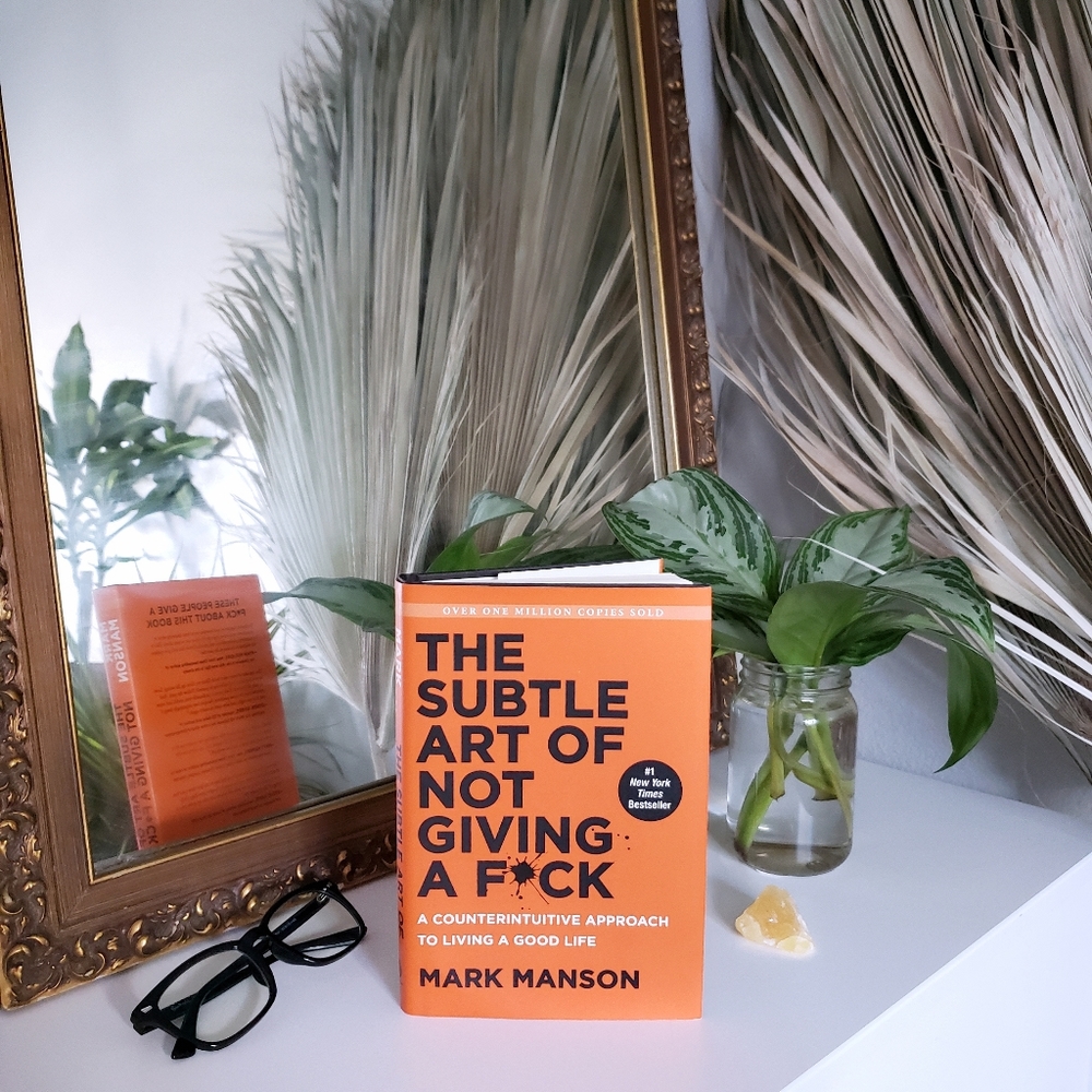 The Subtle Art of Not Giving a F*ck Hardcover Book - Picture 3 of 4